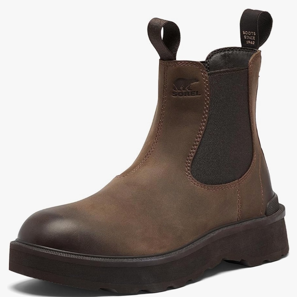 Sorel Brown Ankle Boots